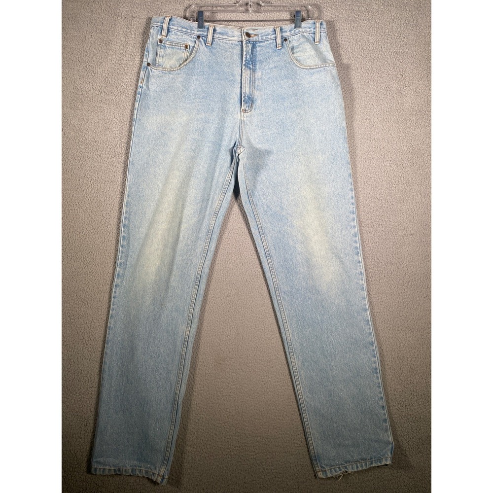 955 Originals Light Wash Denim Jeans Classic Fit Straight Leg Men's Size 34x30
